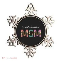 Swim Mom Funny Swimmer Swimming Lover Gift Leopard Ornament thumb 0