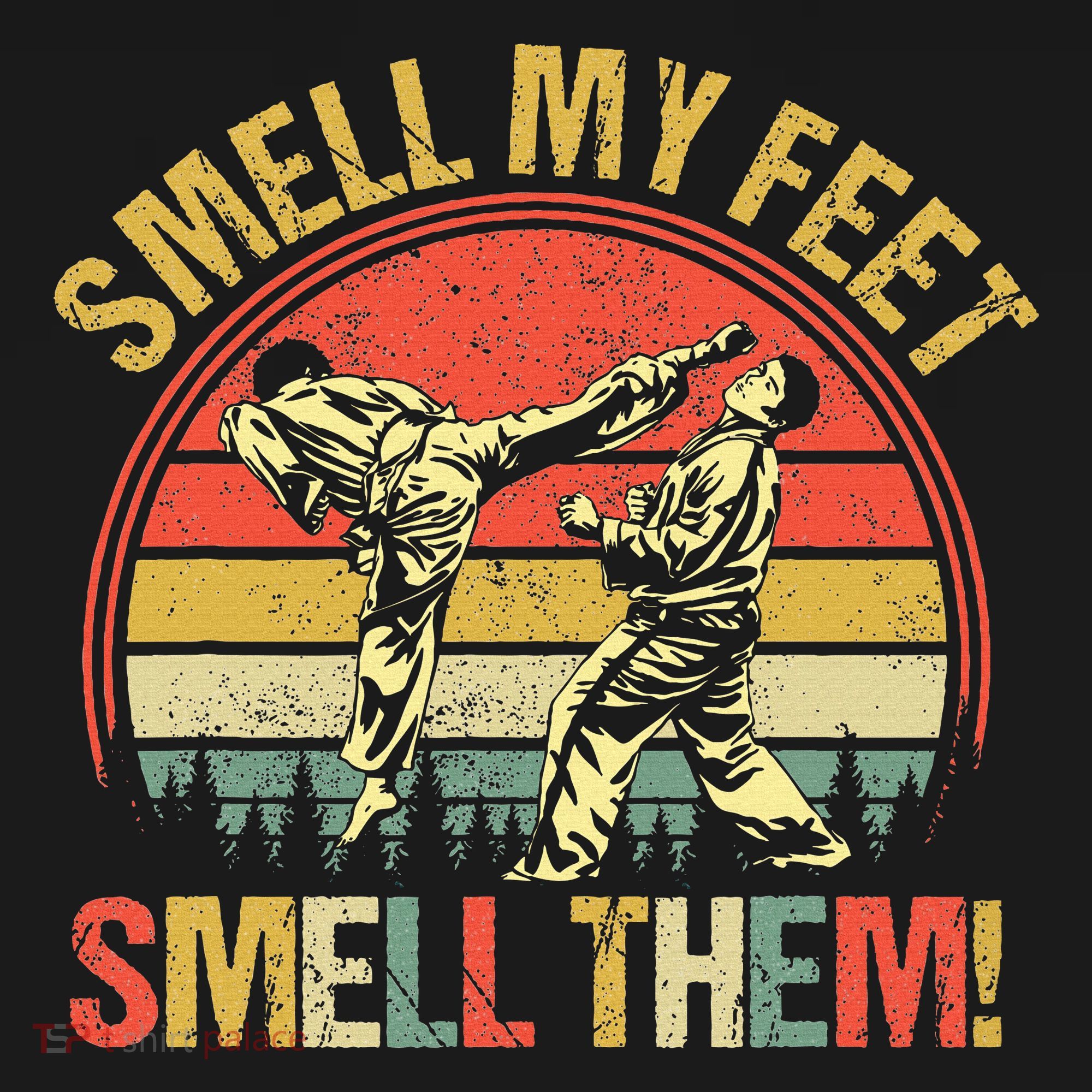 Smell My Feets Karate Smell Them Martial Art Combat Sport Hoodie