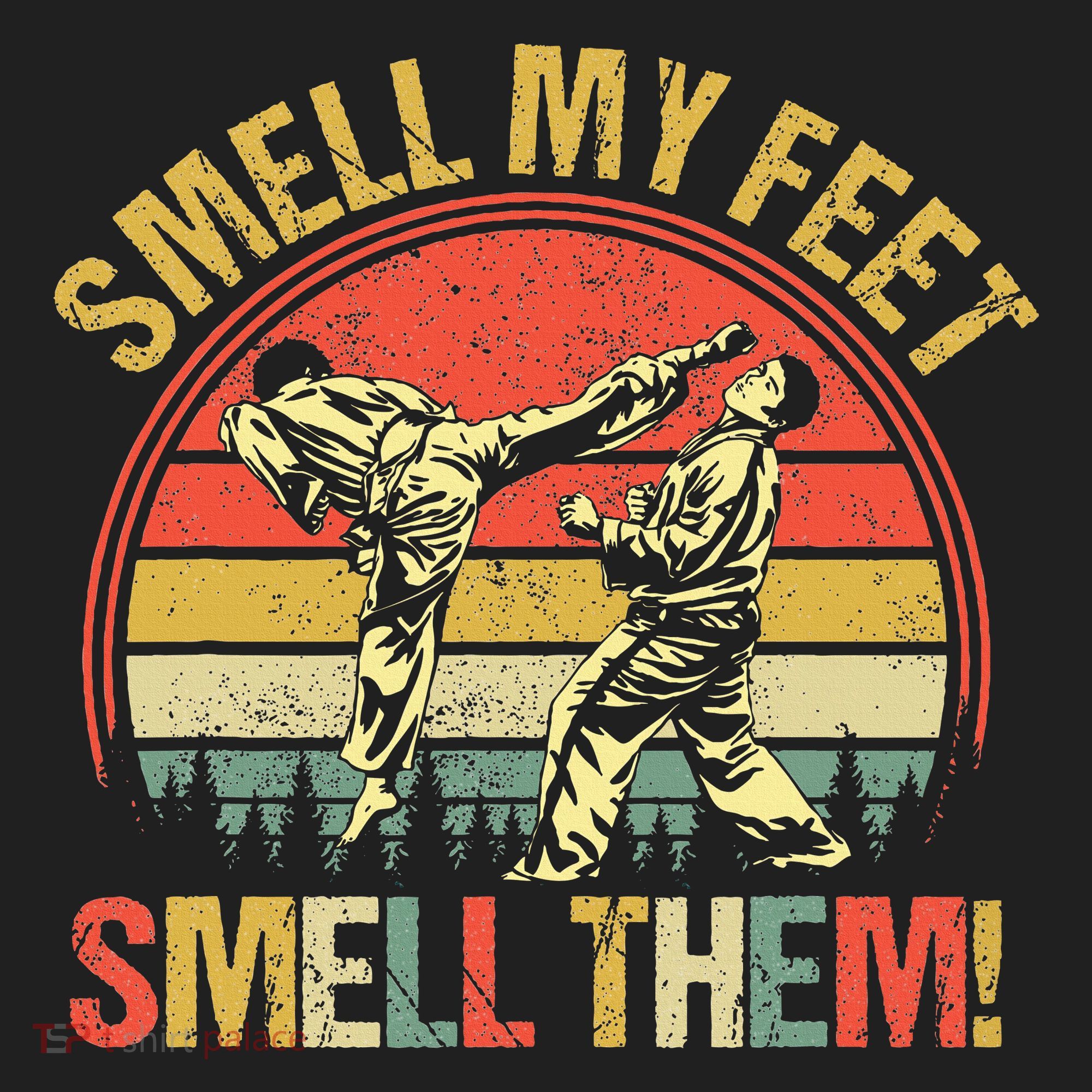 Smell My Feets Karate Smell Them Martial Art Combat Sport Beanie