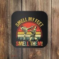 Smell My Feets Karate Smell Them Martial Art Combat Sport Coaster thumb 0
