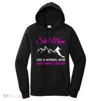 Ski Mom Funny Skiing Mama Mother Winter Sport Lover Gift Women's Hoodie thumb 0