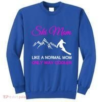 Ski Mom Funny Skiing Mama Mother Winter Sport Lover Gift Sweatshirt thumb 0