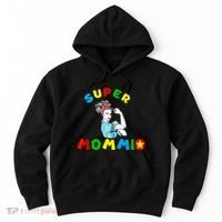 Super Mommio Funny Mommy Mothers Day Hoodie thumb 0