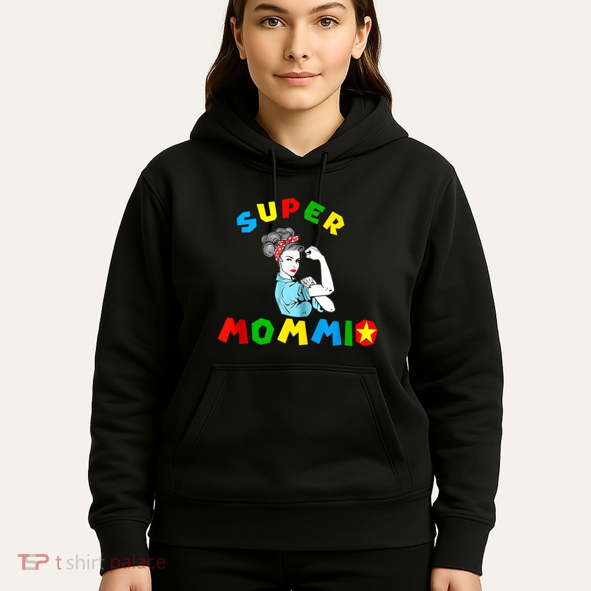 Super Mommio Funny Mommy Mothers Day Hoodie