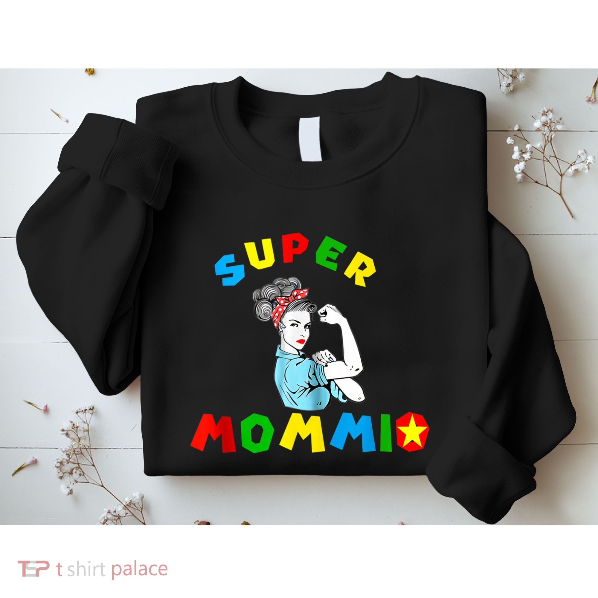 Super Mommio Funny Mommy Mothers Day Sweatshirt