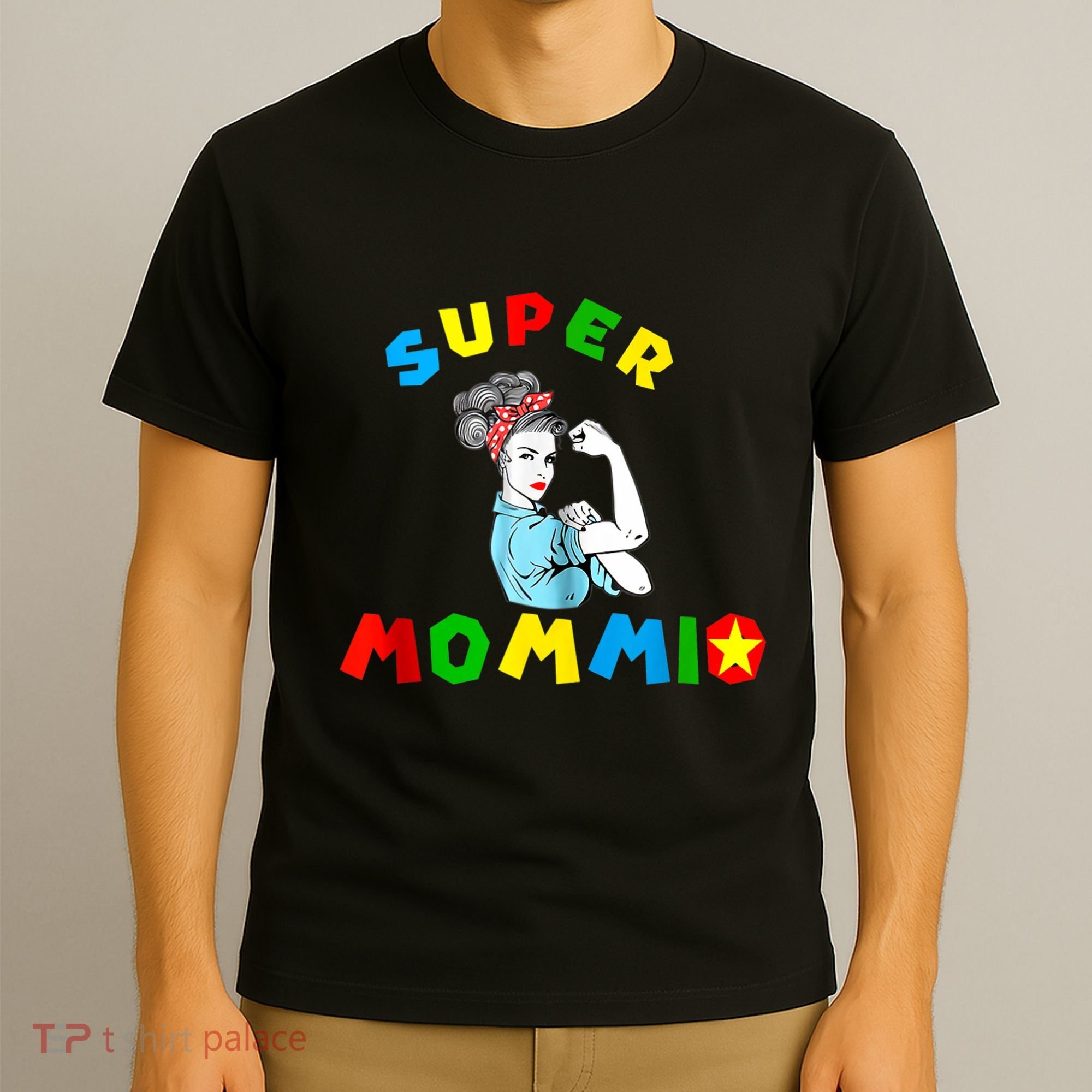 Super Mommio Funny Mommy Mothers Day T-Shirt
