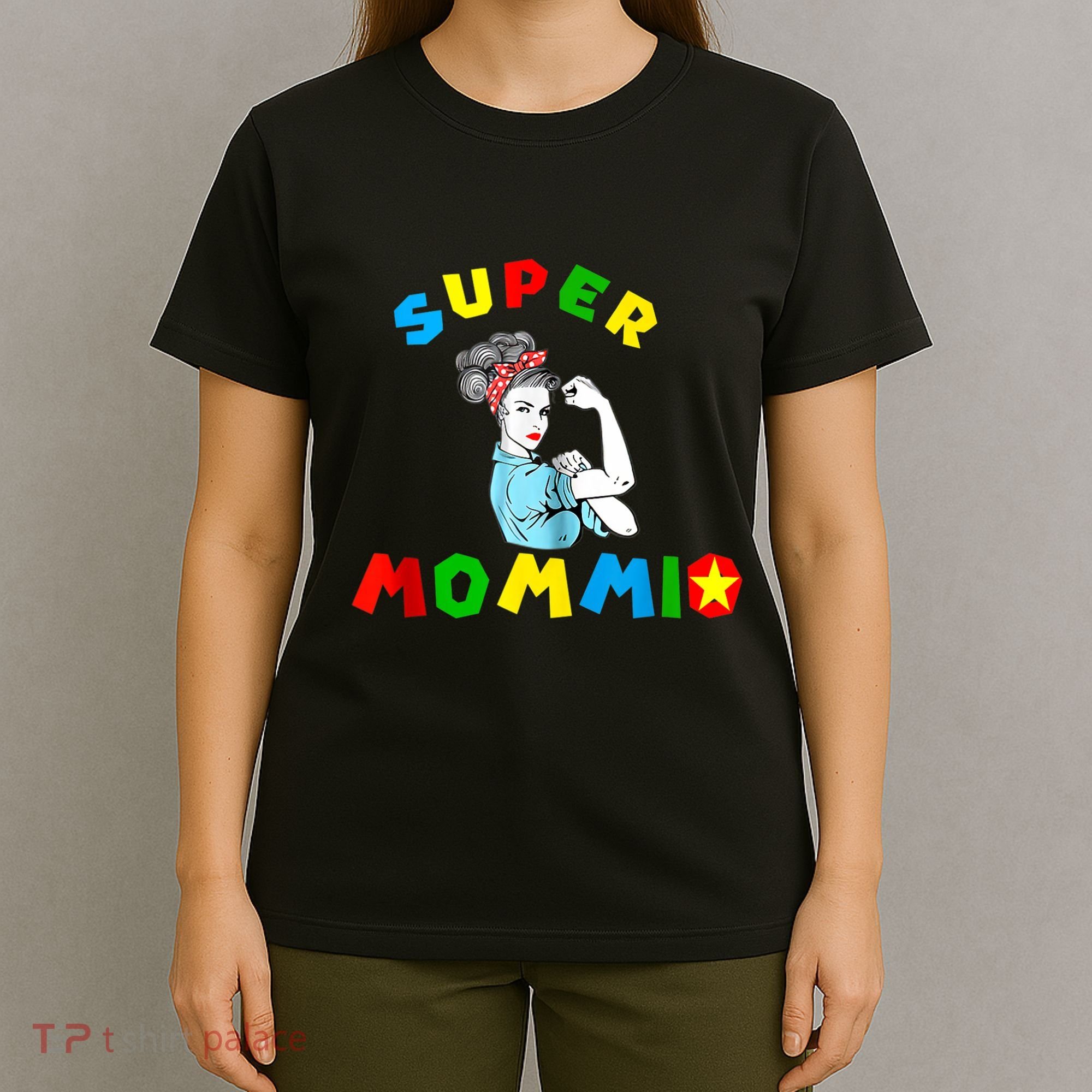 Super Mommio Funny Mommy Mothers Day T-Shirt
