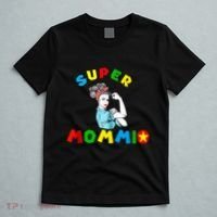 Super Mommio Funny Mommy Mothers Day T-Shirt thumb 5