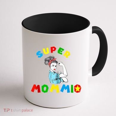 Super Mommio Funny Mommy Mothers Day Coffee Mug back