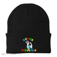 Super Mommio Funny Mommy Mothers Day Beanie thumb 0