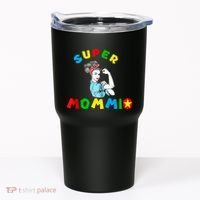 Super Mommio Funny Mommy Mothers Day Tumbler thumb 0