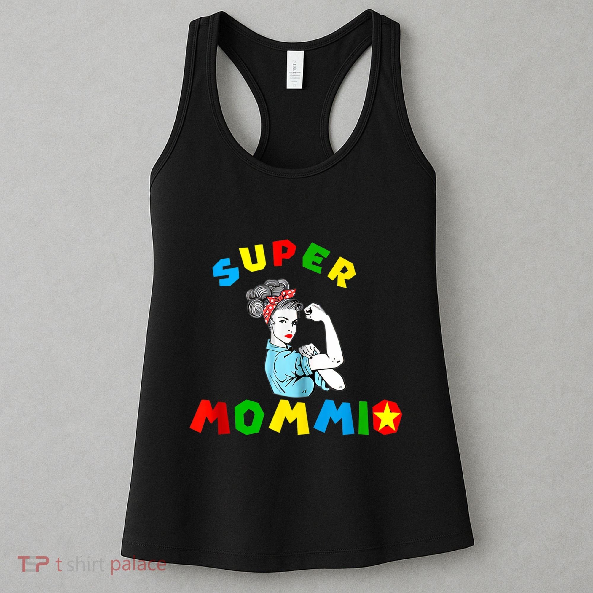 Super Mommio Funny Mommy Mothers Day Women's Tank Top
