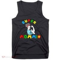 Super Mommio Funny Mommy Mothers Day Tank Top thumb 0