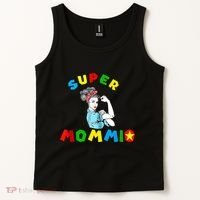 Super Mommio Funny Mommy Mothers Day Tank Top thumb 2