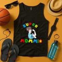 Super Mommio Funny Mommy Mothers Day Tank Top thumb 4