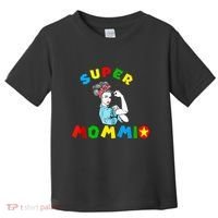 Super Mommio Funny Mommy Mothers Day Toddler T-Shirt thumb 0