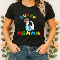 Super Mommio Funny Mommy Mothers Day Women's T-Shirt thumb 2