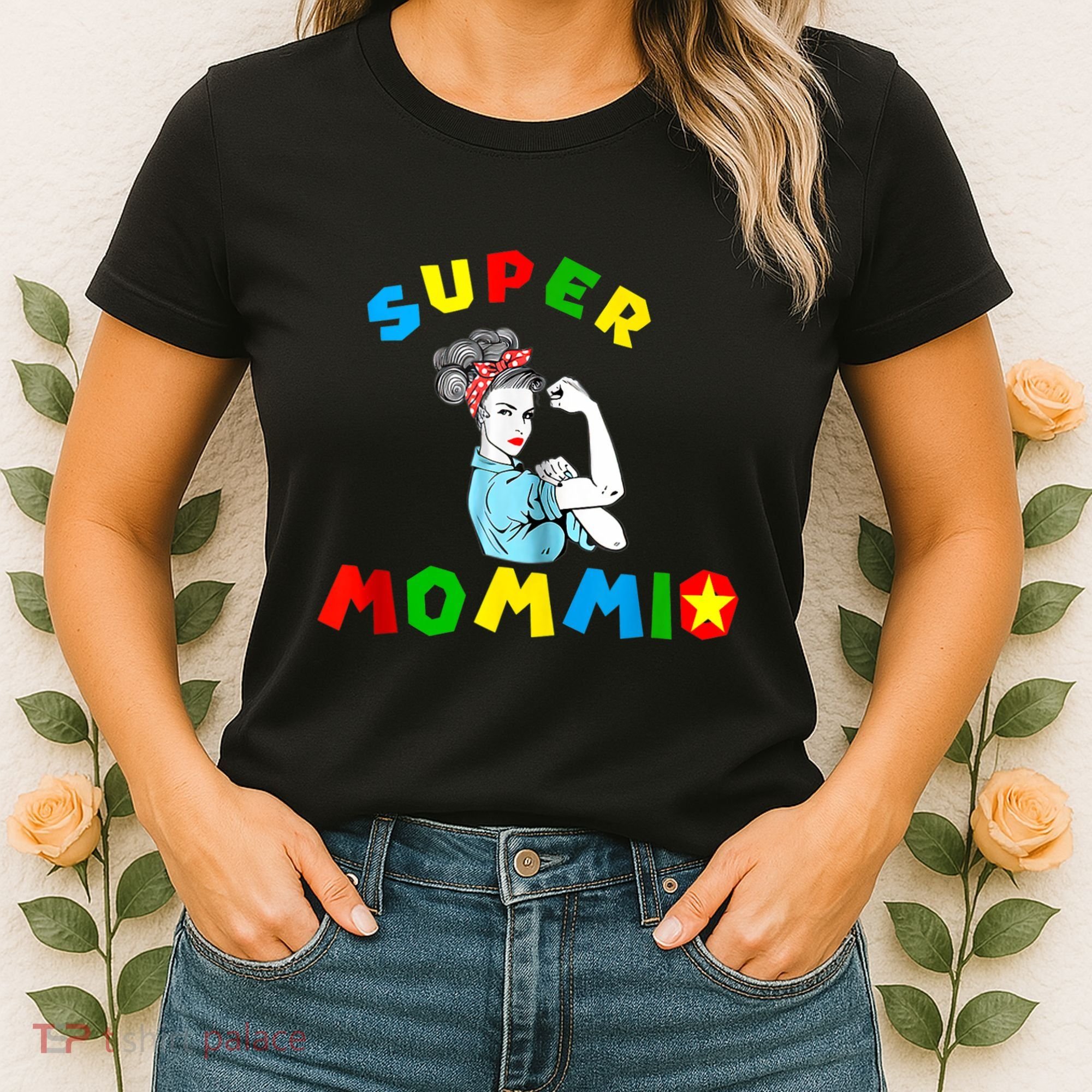 Super Mommio Funny Mommy Mothers Day Women's T-Shirt