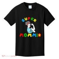 Super Mommio Funny Mommy Mothers Day Kids T-Shirt thumb 0