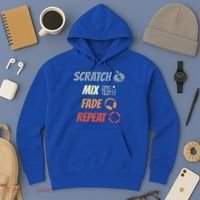Scratch Mix Fade Repeat Disc Jockey Dj Gift Hoodie thumb 3