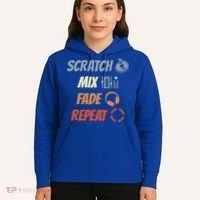 Scratch Mix Fade Repeat Disc Jockey Dj Gift Hoodie thumb 5