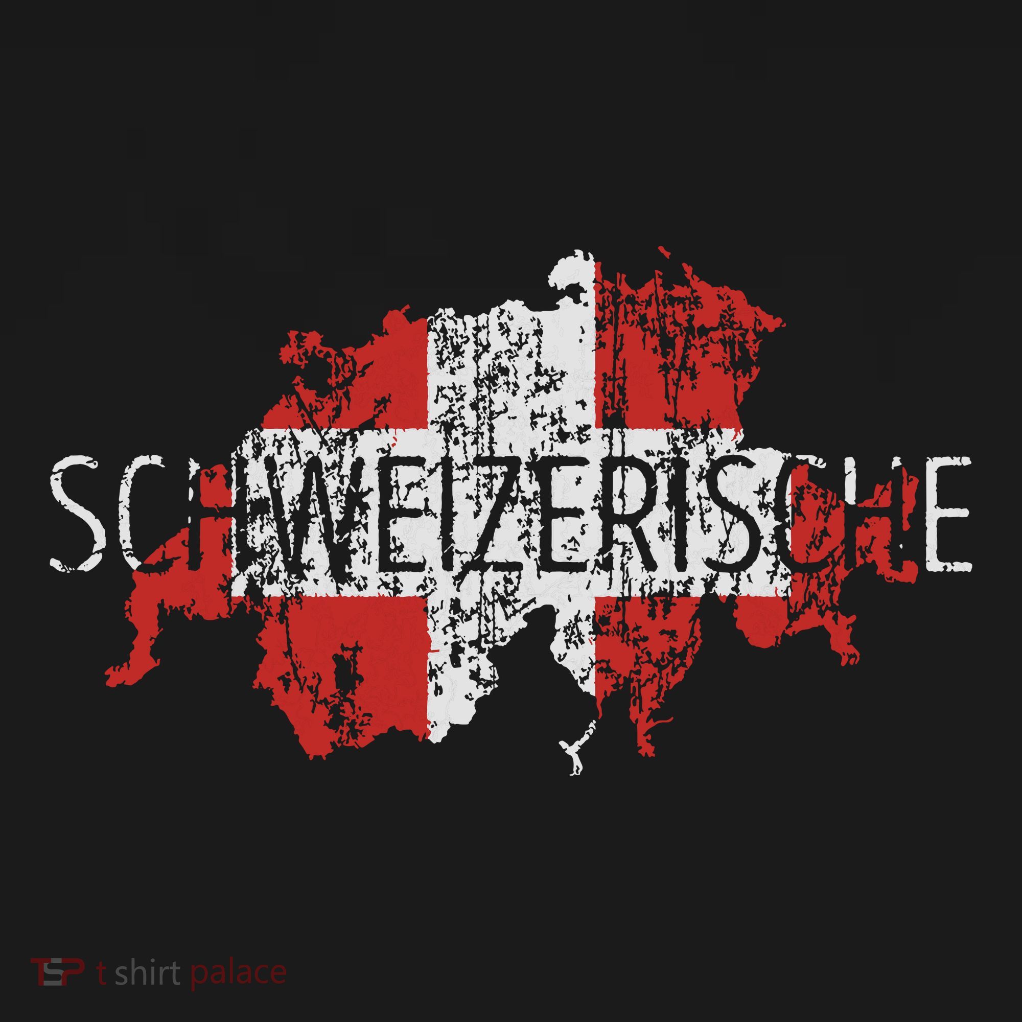Switzerland Map Flag Souvenir Distressed Schweizerische Backpack