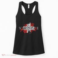 Switzerland Map Flag Souvenir Distressed Schweizerische Women's Tank Top thumb 0