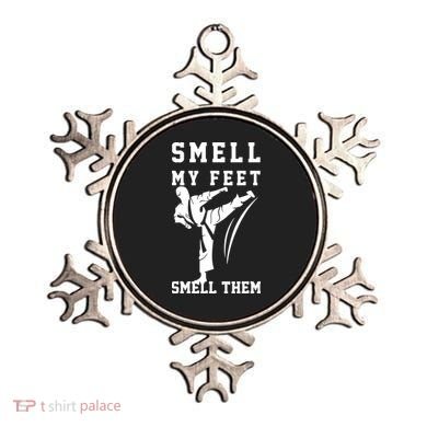 Smell My Feet Funny Taekwondo Ornament