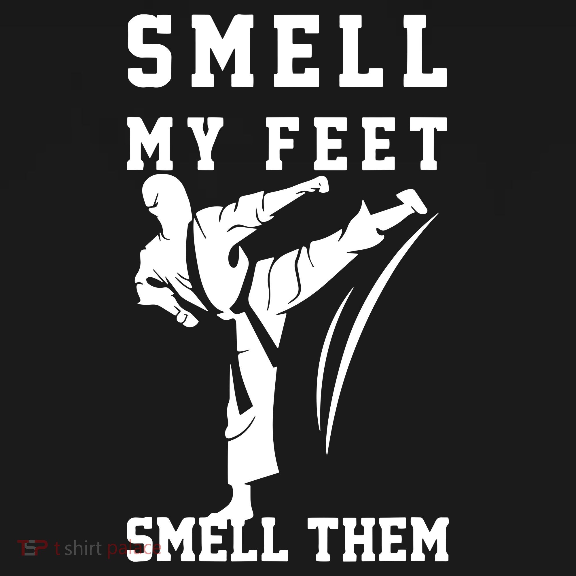 Smell My Feet Funny Taekwondo Ornament