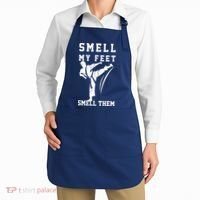 Smell My Feet Funny Taekwondo Apron thumb 2
