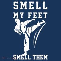 Smell My Feet Funny Taekwondo Women's Hoodie thumb 2