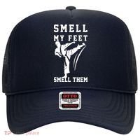 Smell My Feet Funny Taekwondo Hat thumb 0
