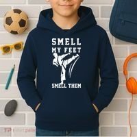 Smell My Feet Funny Taekwondo Kids Hoodie thumb 2