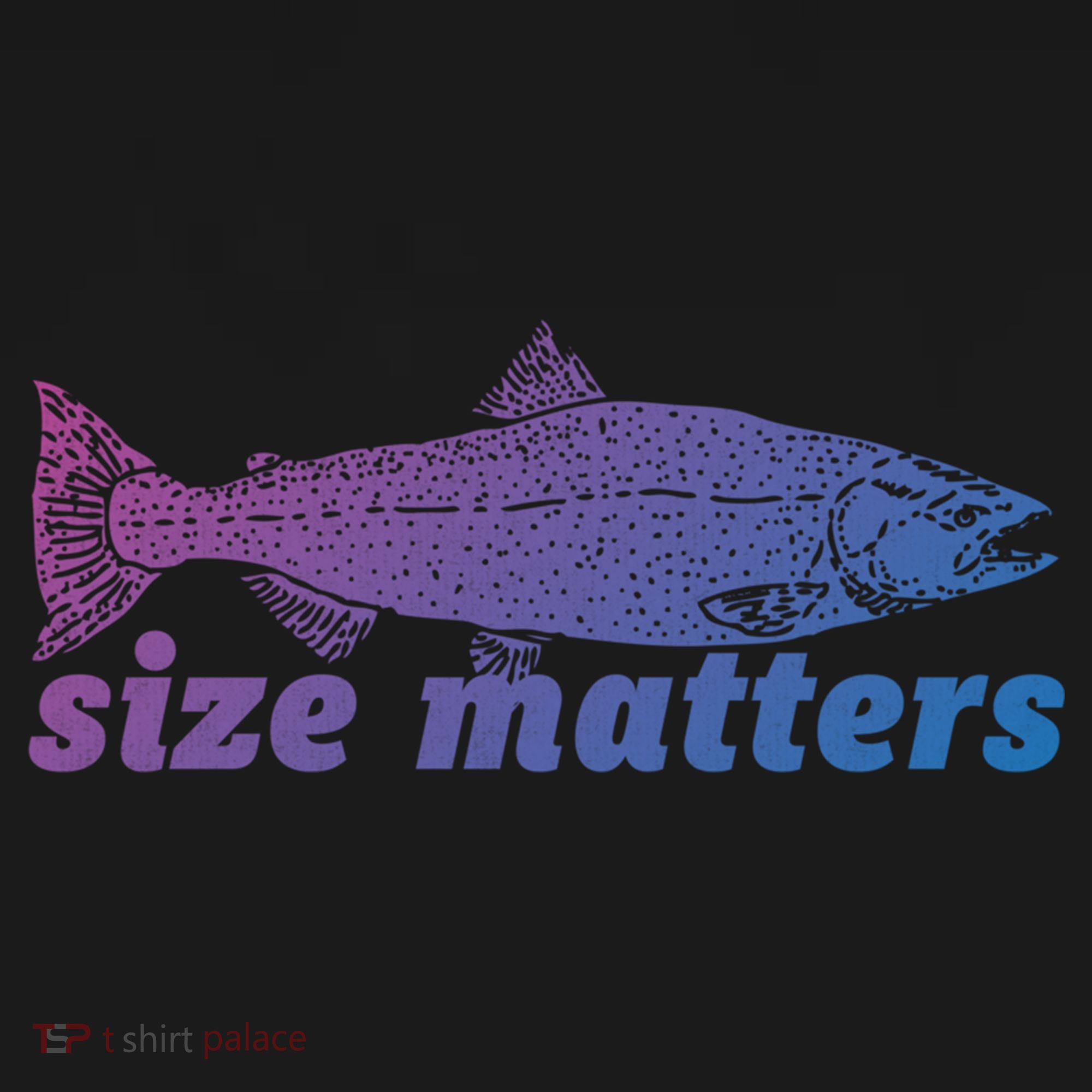 Size Matters Funny Fishing Fisher Funny Novelty Funny Gift Women's Hoodie