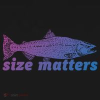 Size Matters Funny Fishing Fisher Funny Novelty Funny Gift Ornament thumb 1