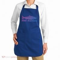 Size Matters Funny Fishing Fisher Funny Novelty Funny Gift Apron thumb 2
