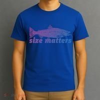 Size Matters Funny Fishing Fisher Funny Novelty Funny Gift T-Shirt thumb 3