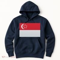 Singapore Metal Flag Shield Hoodie thumb 0