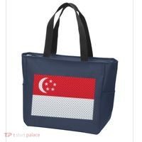 Singapore Metal Flag Shield Tote Bag thumb 3