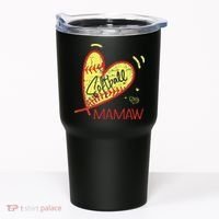 Softball Mamaw For Grandma  Mother's Day Tumbler thumb 0
