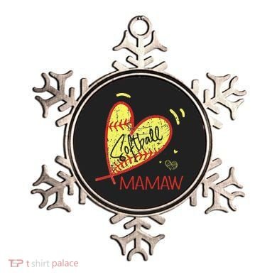 Softball Mamaw For Grandma  Mother's Day Ornament
