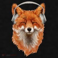 Smiling Musical Fox Ladies PosiCharge Tri-Blend Wicking Tank thumb 2