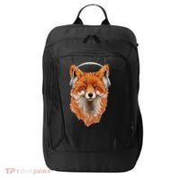 Smiling Musical Fox City Backpack thumb 0