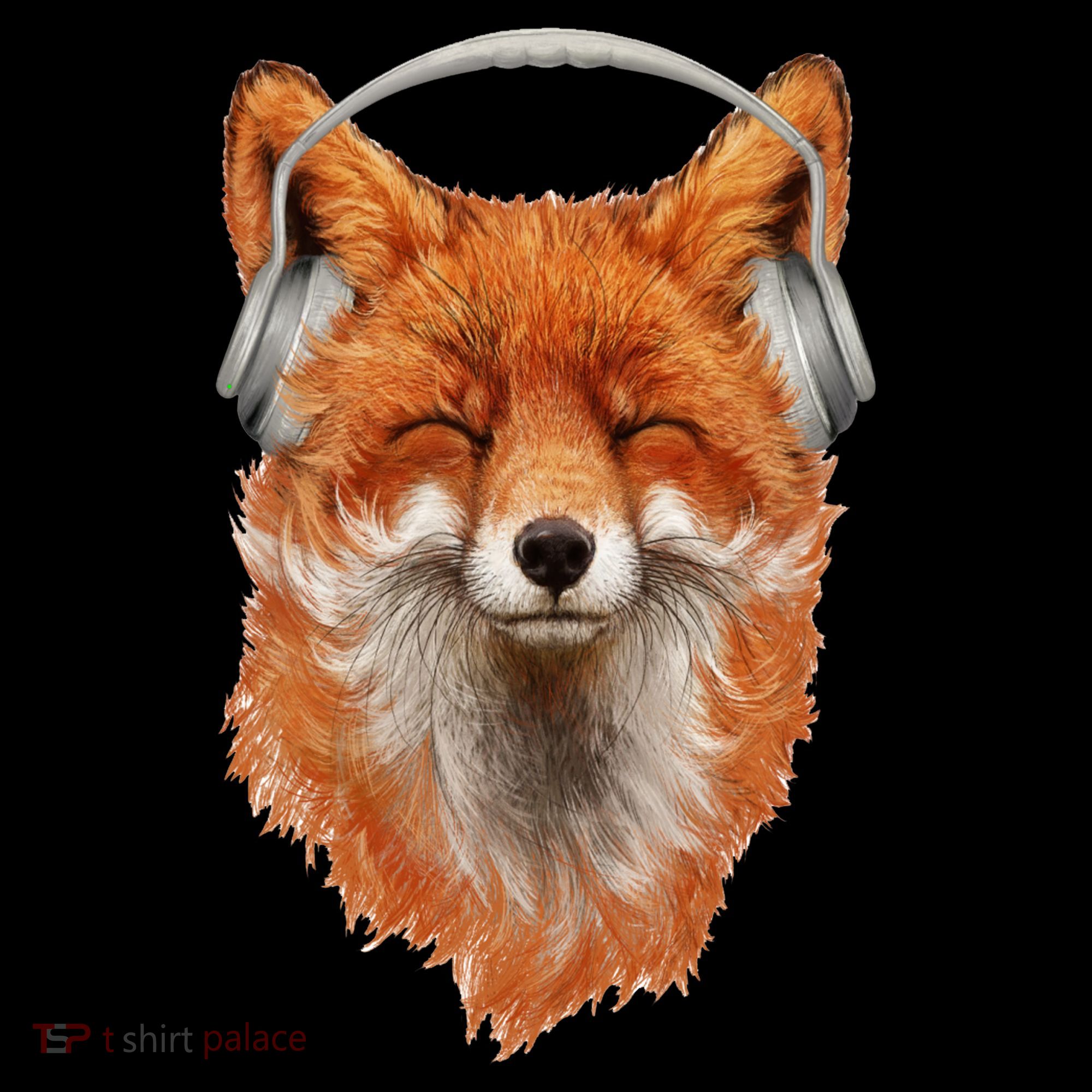 Smiling Musical Fox Coffee Mug