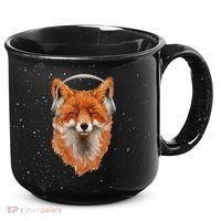 Smiling Musical Fox 15oz Campfire Ceramic Mug thumb 0