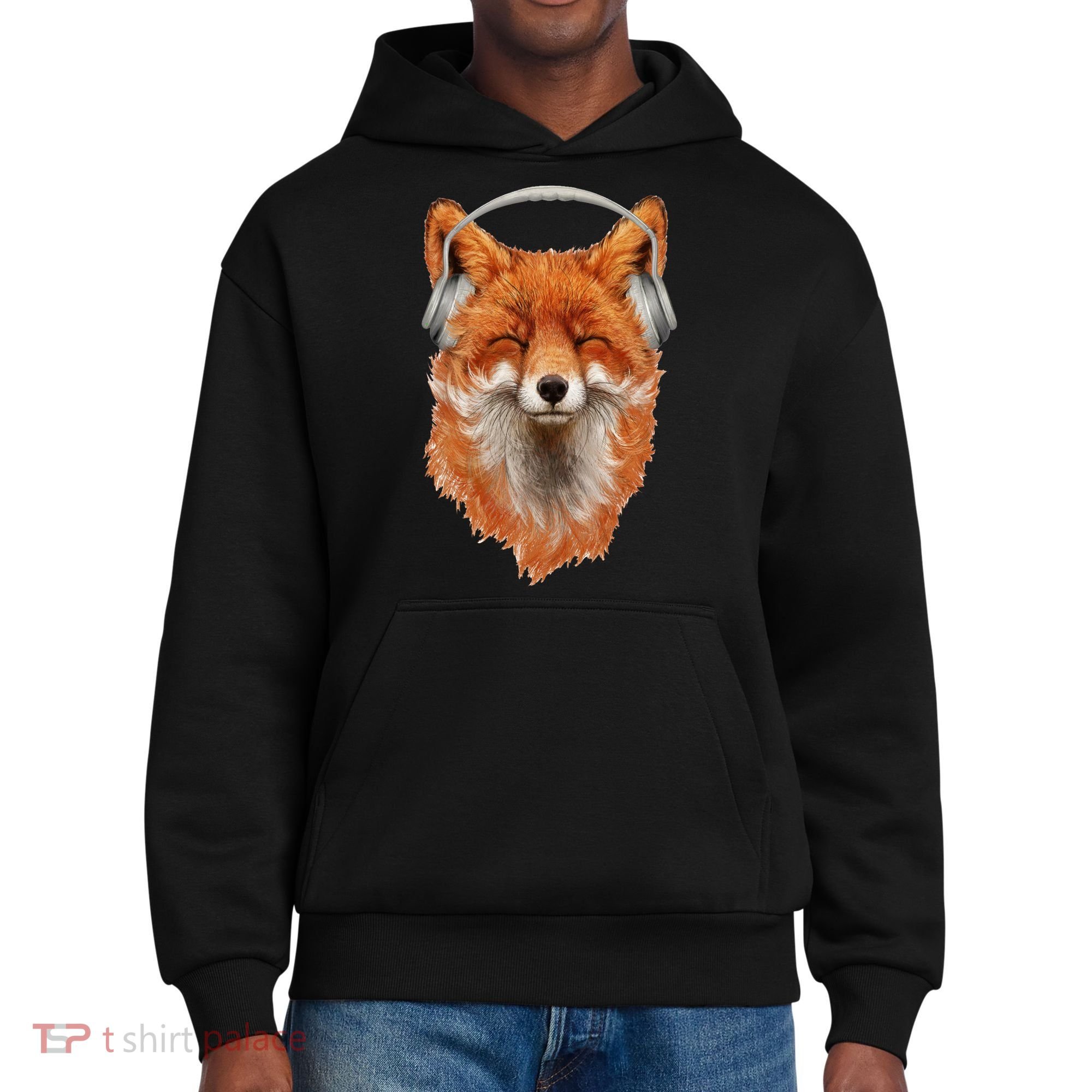 Smiling Musical Fox District V.I.T. Heavyweight Hoodie