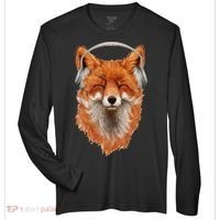 Smiling Musical Fox Zone Performance Long-Sleeve T-Shirt thumb 0