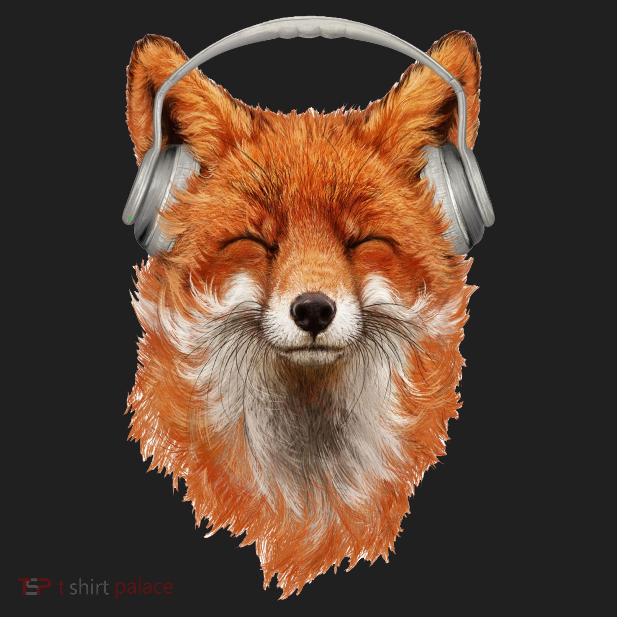Smiling Musical Fox Zone Performance Long-Sleeve T-Shirt