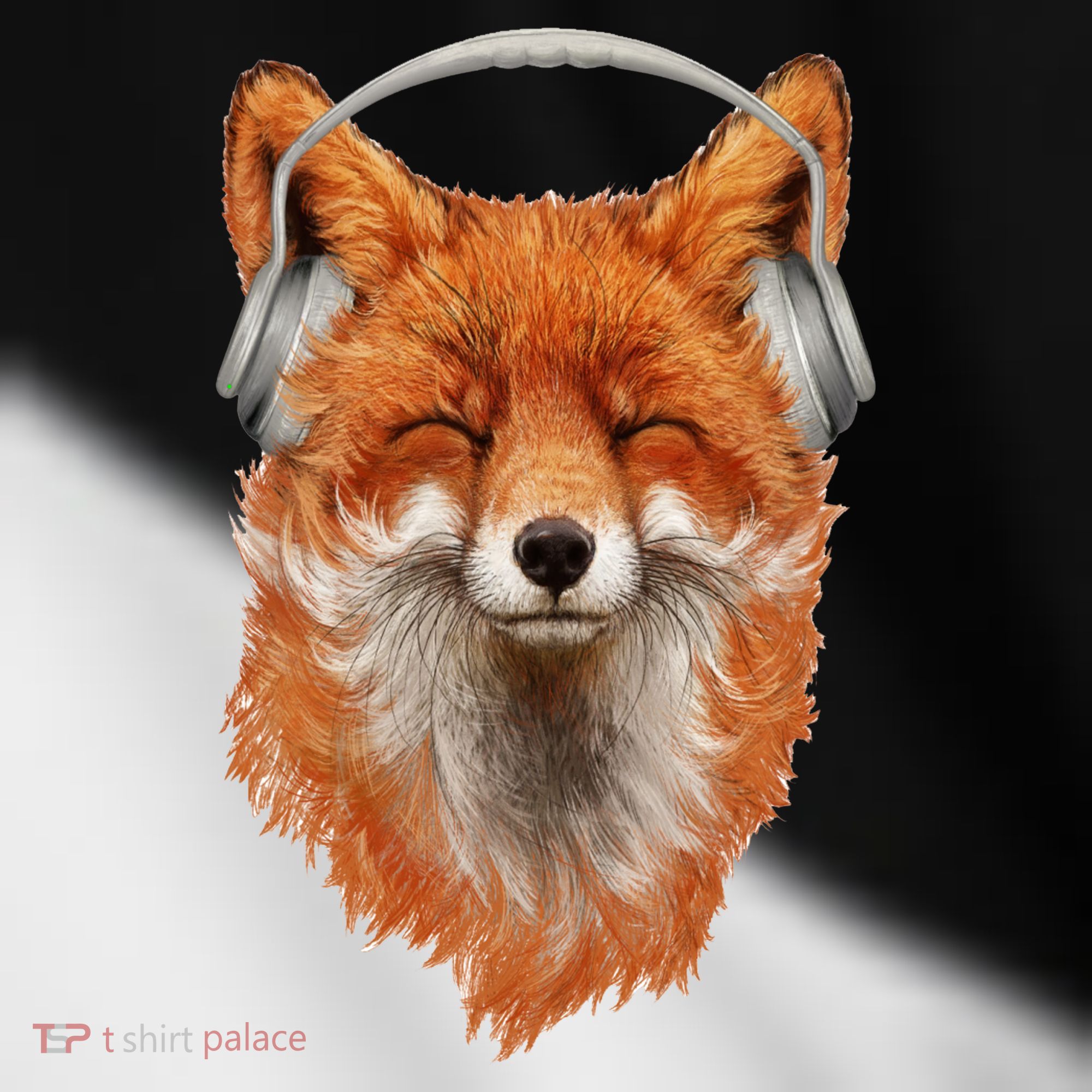 Smiling Musical Fox Toddler Fine Jersey T-Shirt