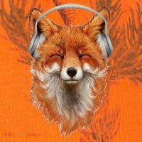 Smiling Musical Fox Kati Licensed 12" Camo Cuffed Beanie thumb 2